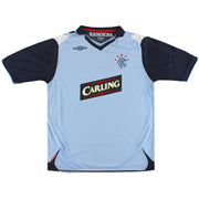 2006-07 Rangers Umbro Ausweichtrikot Jungen M.