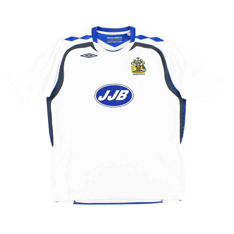 2007-08 Wigan Umbro Auswärtstrikot XXL