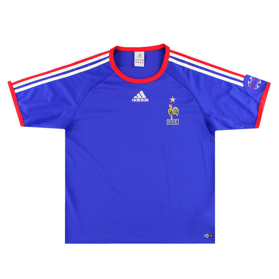 2006-07 Frankreich adidas Basic Heimtrikot M