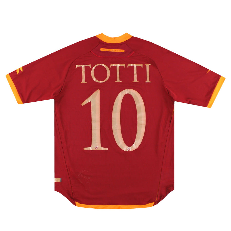 2006-07 Roma Diadora Heimtrikot Totti #10 M