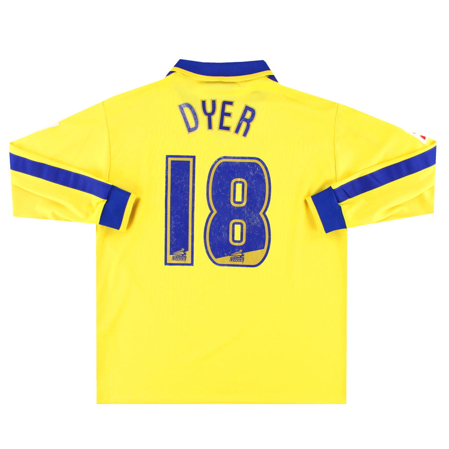 2006-07 Southampton Match Issue Drittes Trikot Dyer #18 Langarm M
