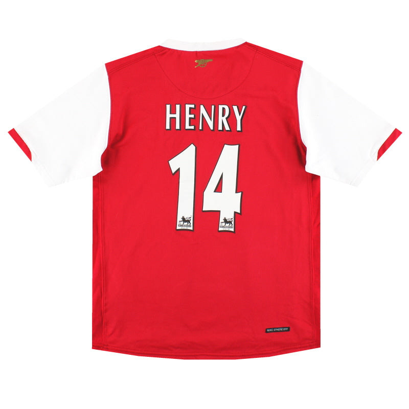 2006-08 Arsenal Nike Heimtrikot Henry #14 XL.Kinder