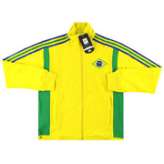 2006-08 Brasilien adidas World Cup Trainingsjacke *BNIB* S