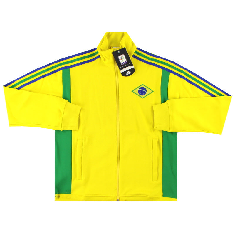 2006-08 Brasilien adidas World Cup Trainingsjacke *BNIB* S