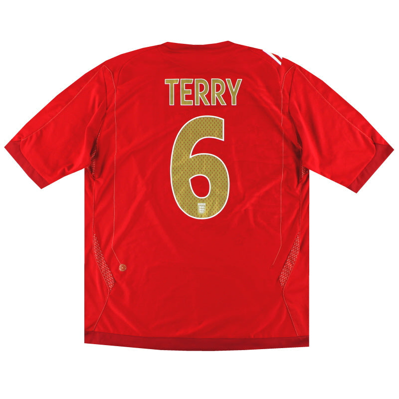 2006-08 England Umbro Auswärtstrikot Terry #6 XL
