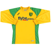 2006-08 Norwich City Heimtrikot Langarm #11 M