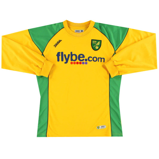 2006-08 Norwich City Home Shirt L/S #11 M