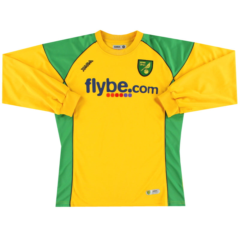 2006-08 Norwich City Heimtrikot Langarm #11 M