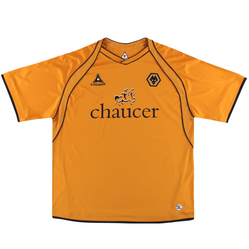 2006-08 Wolves Le Coq Sportif Heimtrikot *Neuwertig* L