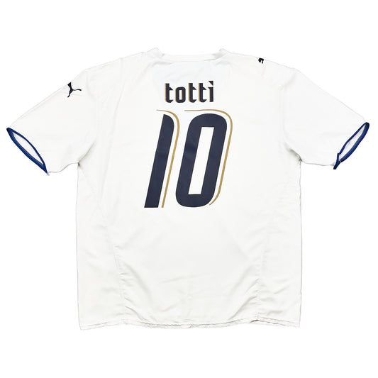 2006/07 ITALY TOTTI #10 AWAY SHIRT (XL) PUMA
