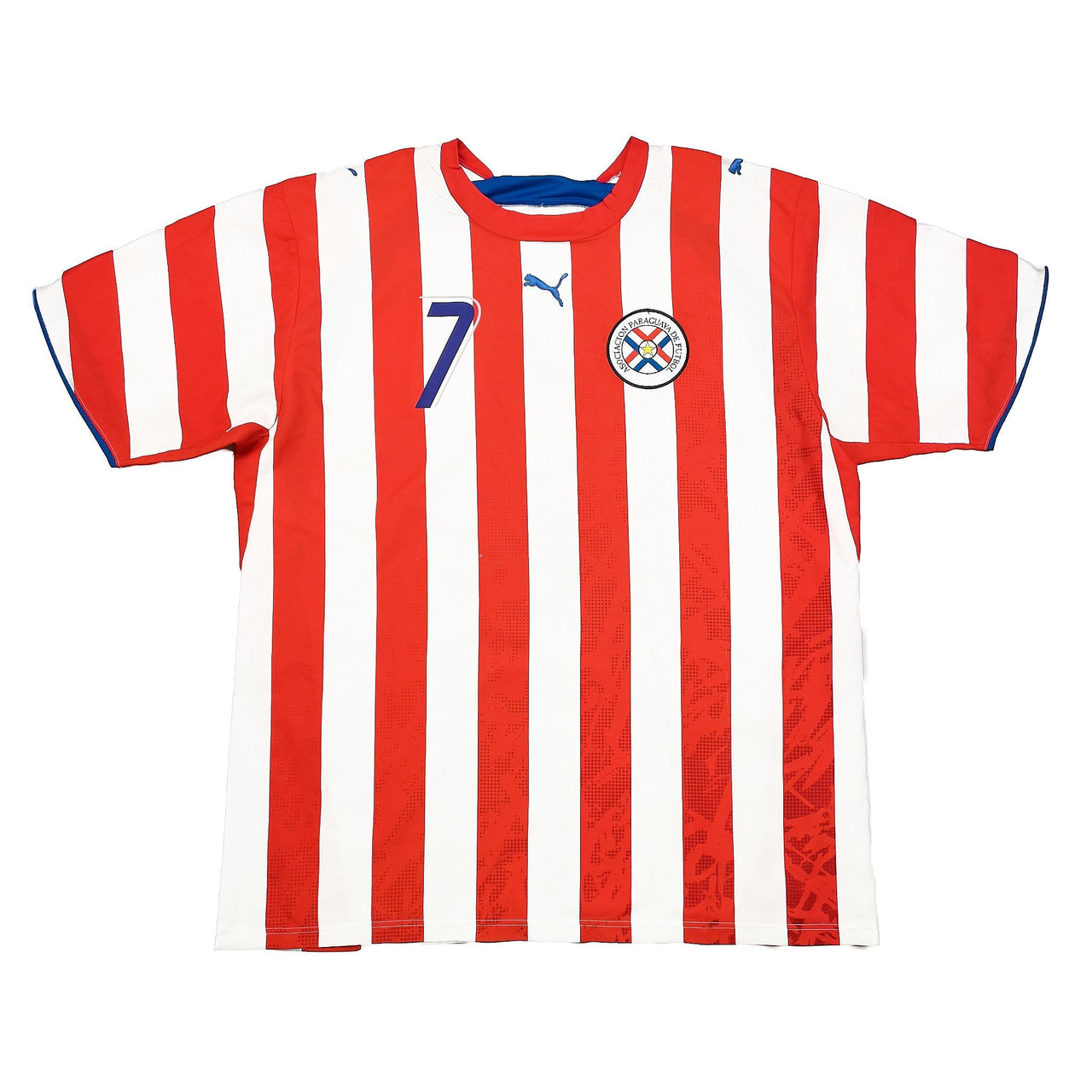 2006/07 PARAGUAY S.CABANAS #7 HOME SHIRT (XL) PUMA