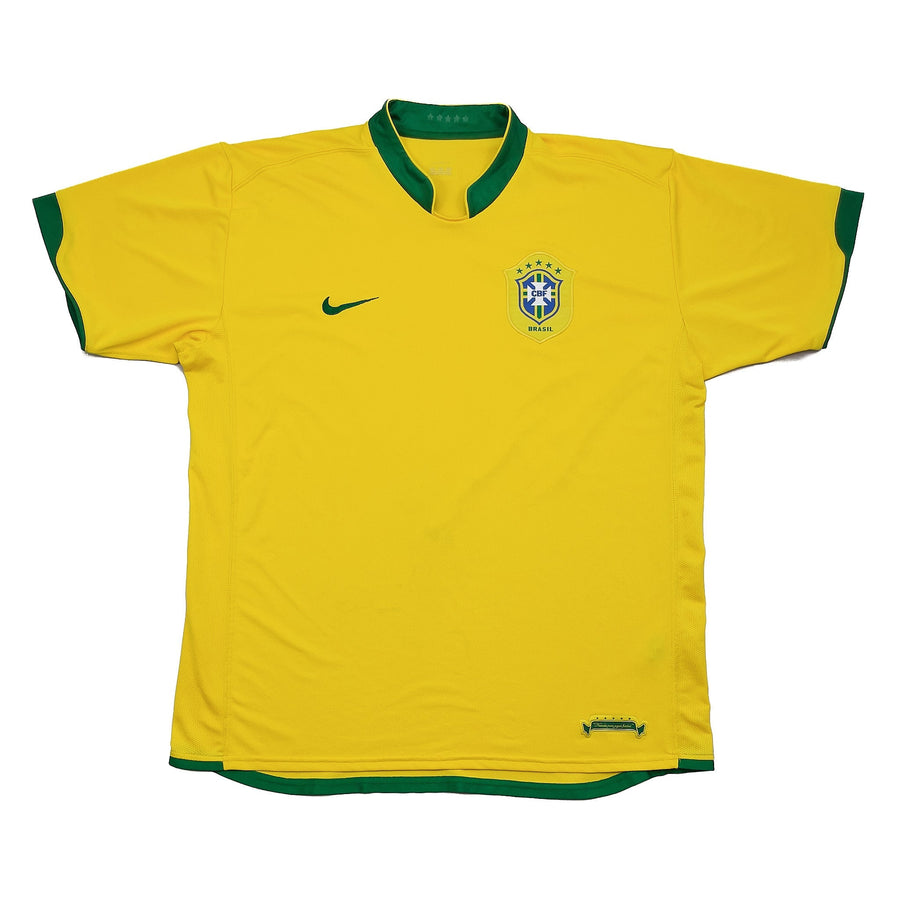 2006/08 Brasilien Heimtrikot (XXL) Nike