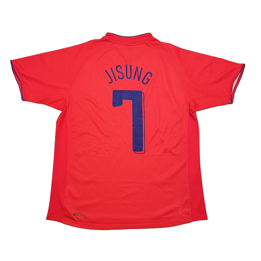 2006/08 Südkorea Ji Sung #7 Heimtrikot (L) Nike