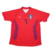 2006/08 Südkorea Ji Sung #7 Heimtrikot (L) Nike