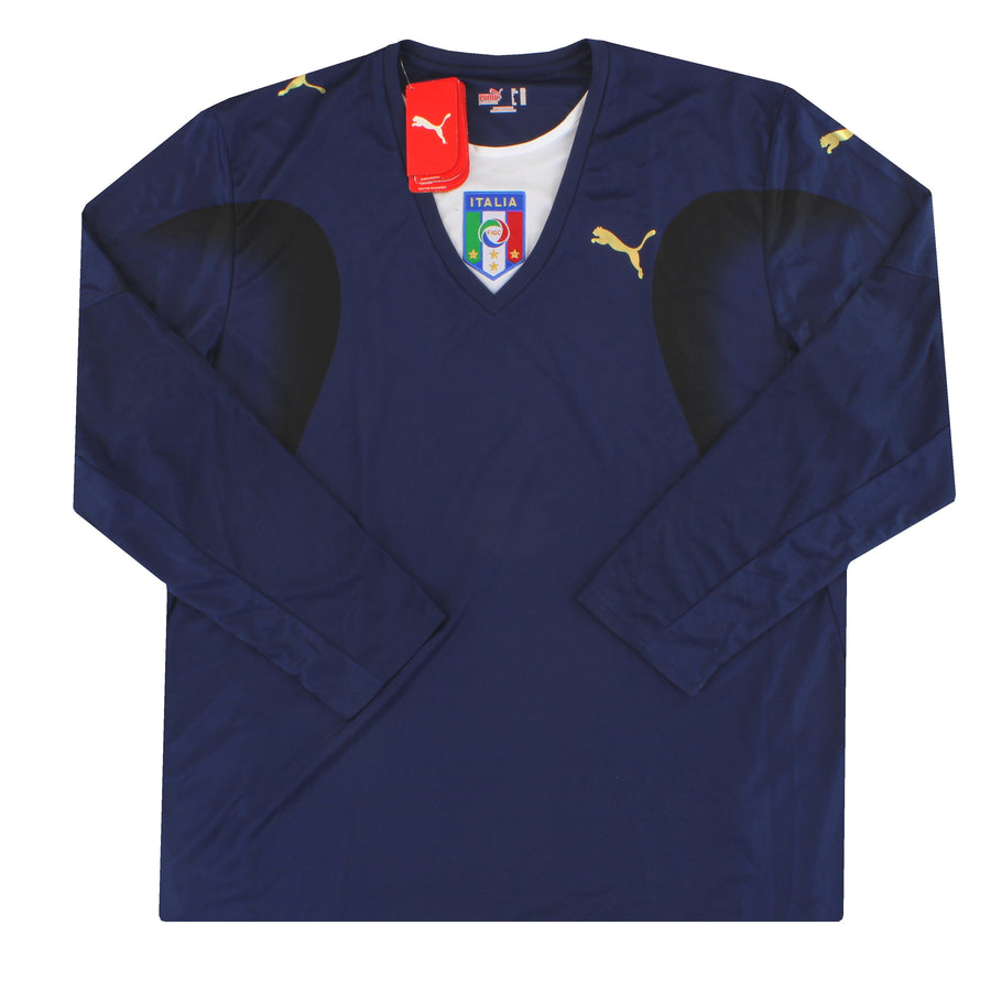 2006 Italien Puma Torwart Trikot L/S *mit Etiketten* XXL