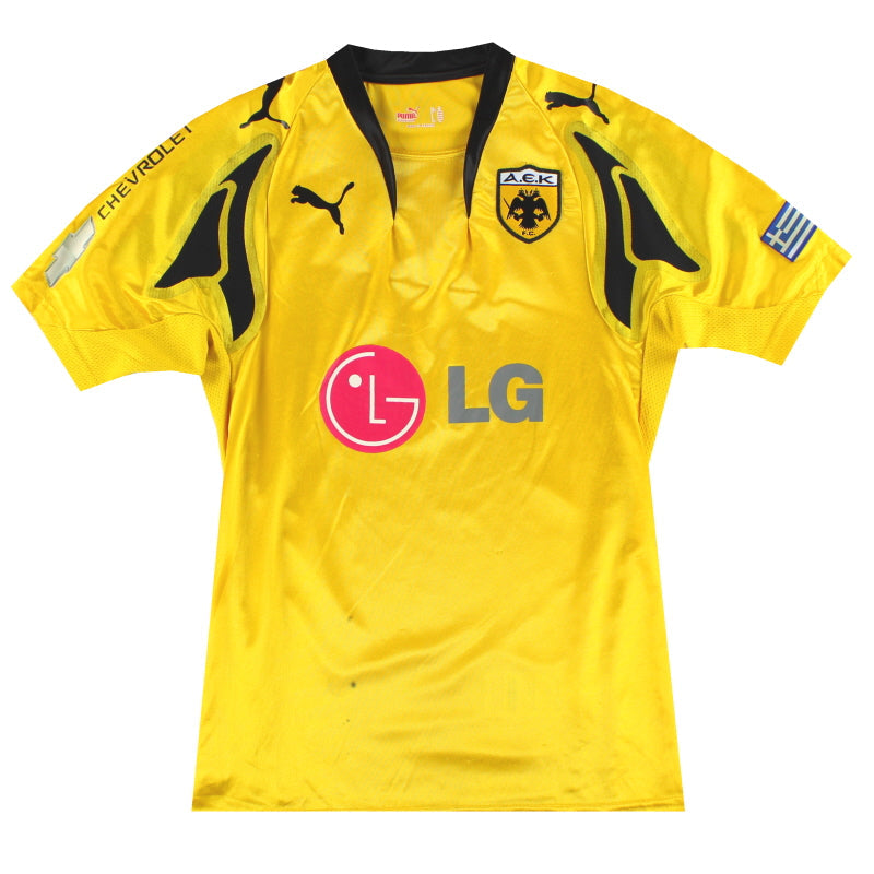2007-08 AEK Athen Puma Heimtrikot XS