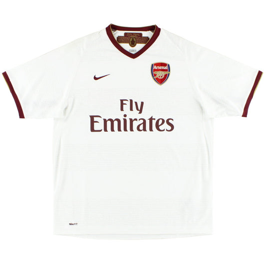 2007-08 Arsenal Nike Away Shirt M
