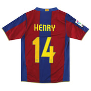 2007-08 Barcelona Nike Home Shirt Henry #14 M.Boys