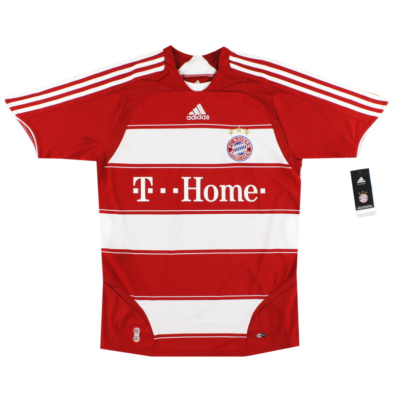 2007-08 FC Bayern München adidas Heimtrikot *m. Etiketten* XL Jungen