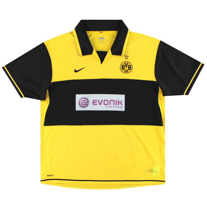 2007-08 Borussia Dortmund Nike Heimtrikot L
