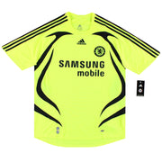 2007-08 Chelsea adidas Auswärtstrikot *mit Etiketten* L