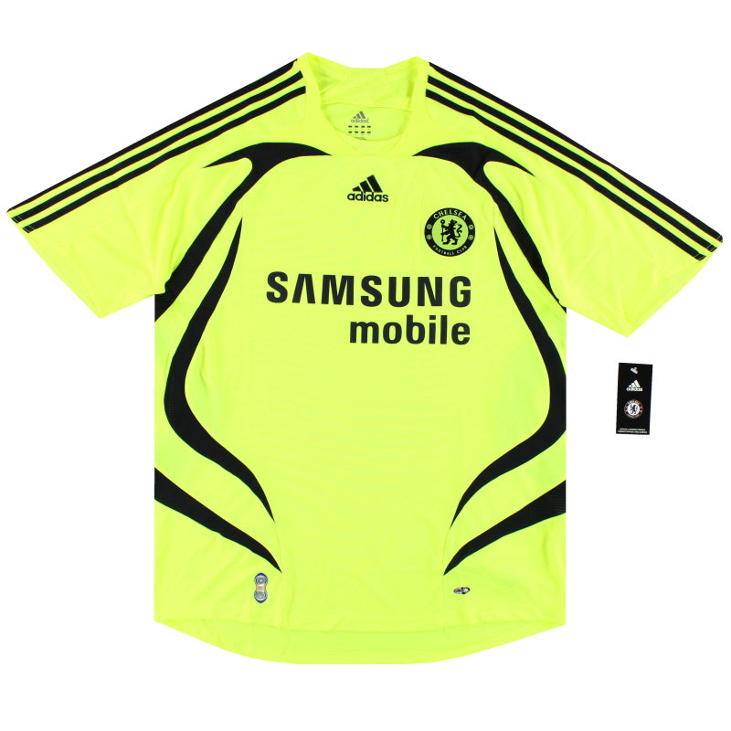 2007-08 Chelsea adidas Auswärtstrikot *mit Etiketten* L