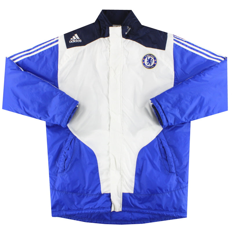 2007-08 Chelsea adidas Gepolsterter Bench Coat XL