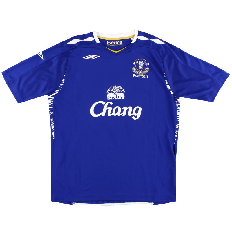 2007-08 Everton Umbro Heimtrikot XXXL