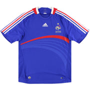 2007-08 Frankreich adidas Heimtrikot M