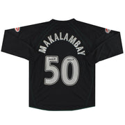 2007-08 Hibernian Player Issued Trikot Makalambay #50 XL