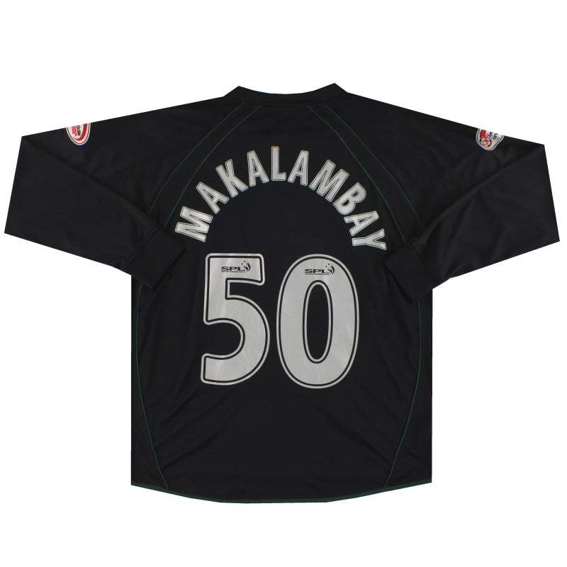 2007-08 Hibernian Player Issued Trikot Makalambay #50 XL