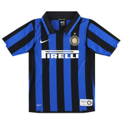 2007-08 Inter Mailand Nike Centenary Heimtrikot Gr. Boys S