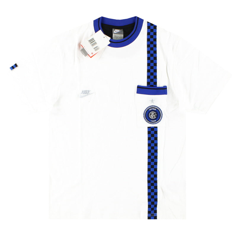 2007-08 Inter Mailand Nike Rundhals-T-Shirt *m/Etiketten* S