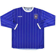 2007-08 Ipswich Mitre Heimtrikot Langarm XXL