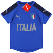2007-08 Italien Puma Grafik-T-Shirt *BNIB* XS.Jungen