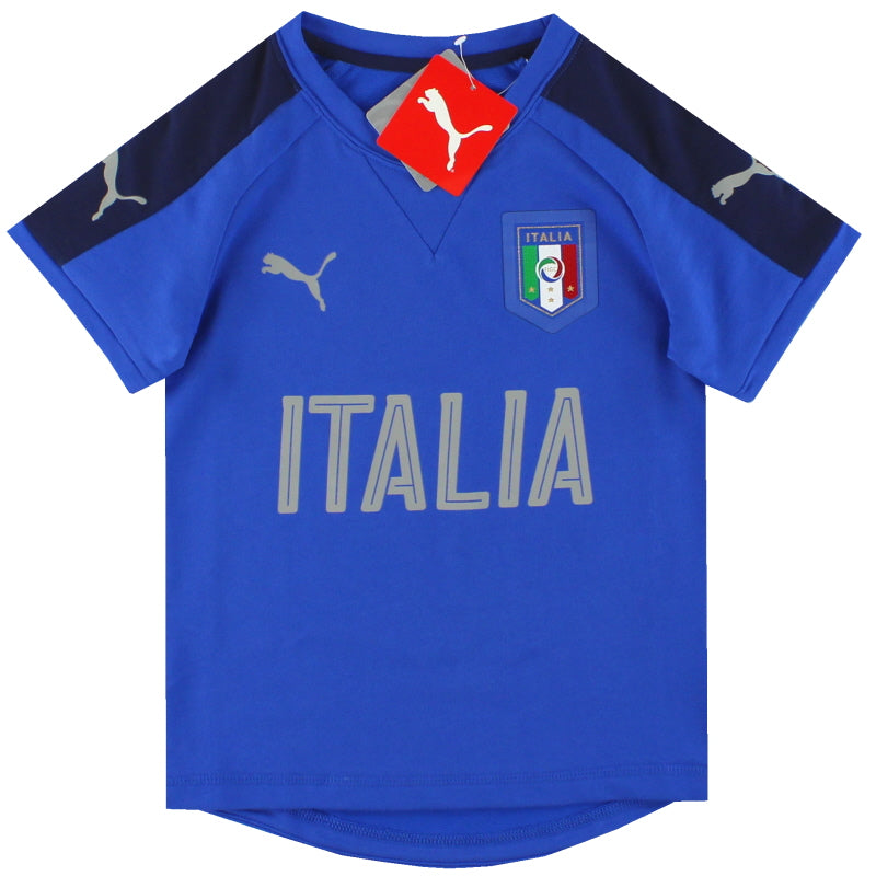 2007-08 Italien Puma Grafik-T-Shirt *BNIB* XS.Jungen