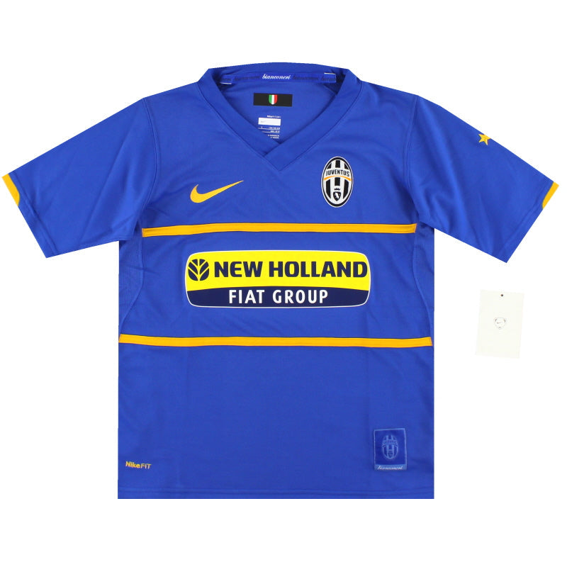 2007-08 Juventus Nike Auswärtstrikot *mit Etiketten* Jungen S
