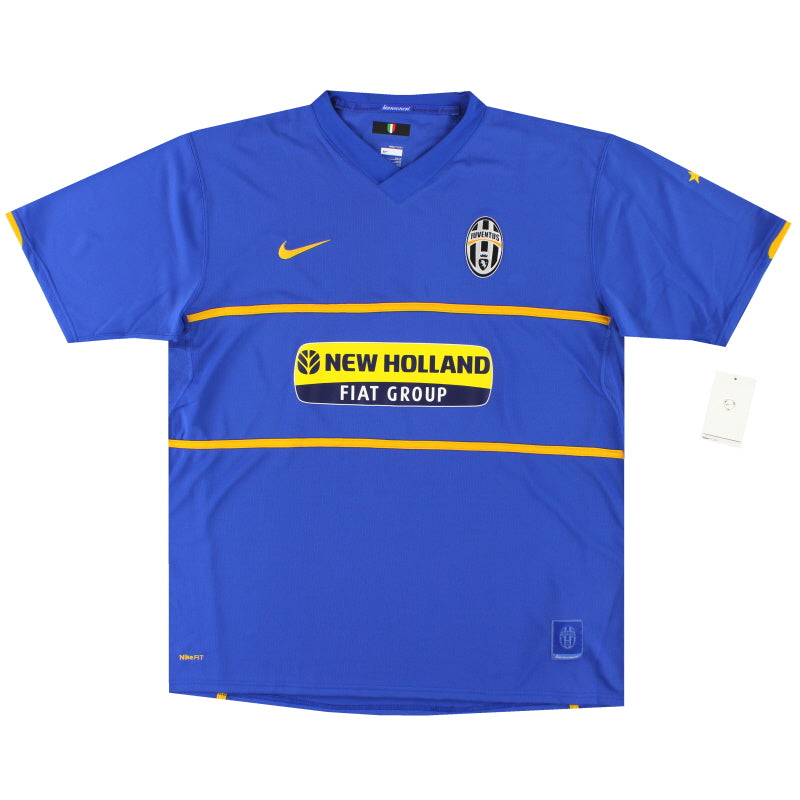 2007-08 Juventus Nike Auswärtstrikot *m. Etiketten* XL