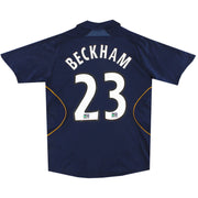 2007-08 LA Galaxy adidas Auswärtstrikot Beckham #23 Jungen