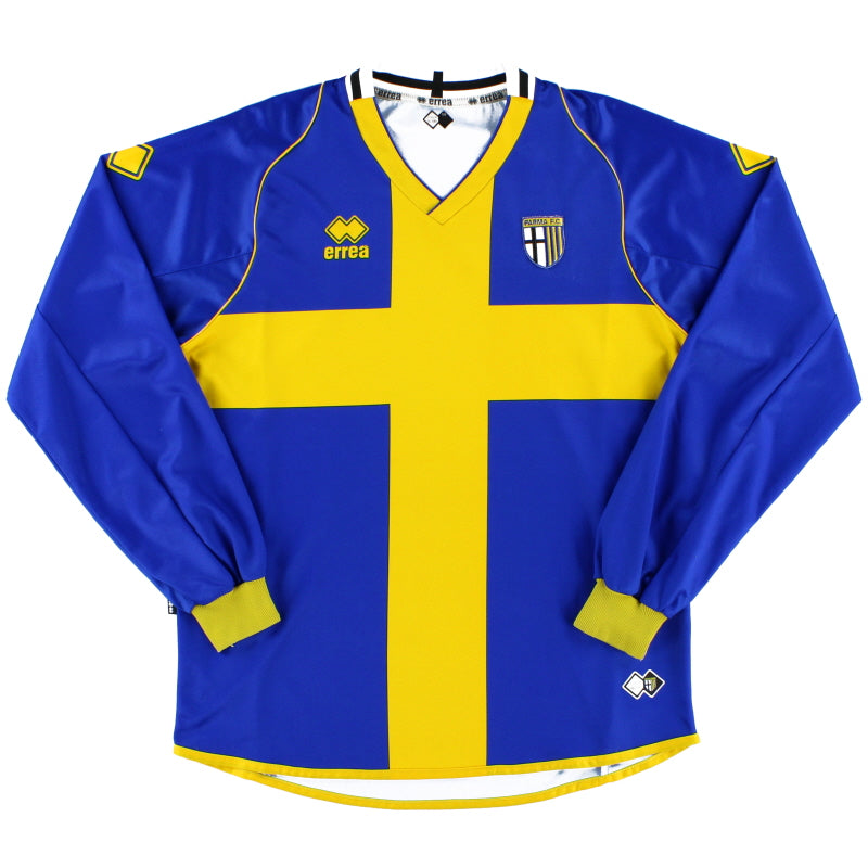 2007-08 Parma Auswärtstrikot Langarm XL