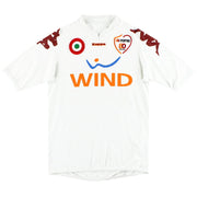2007-08 Roma Kappa 80. Jubiläum Auswärtstrikot XL