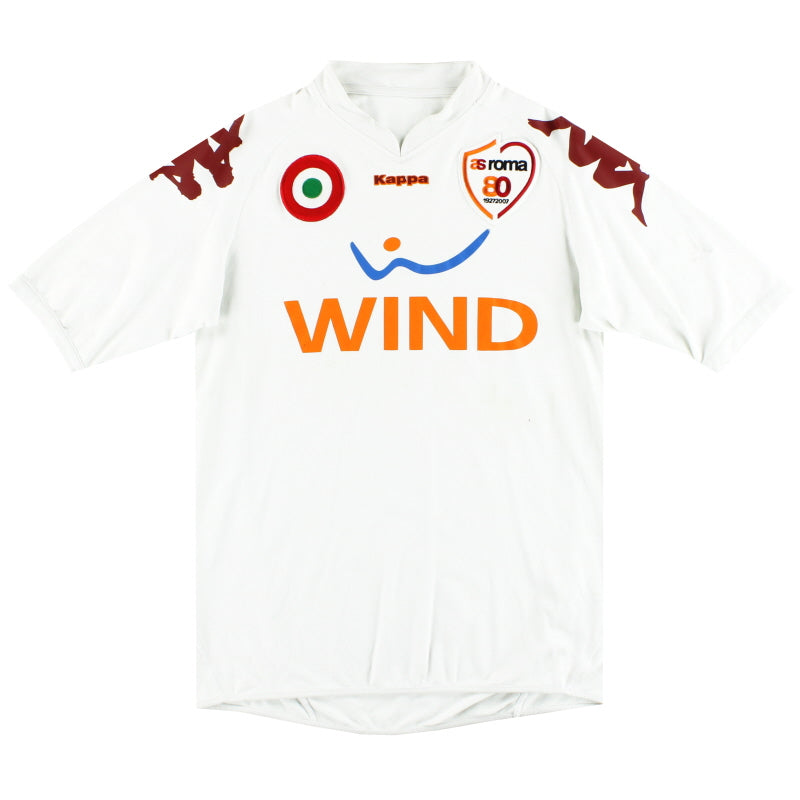 2007-08 Roma Kappa 80. Jubiläum Auswärtstrikot XL