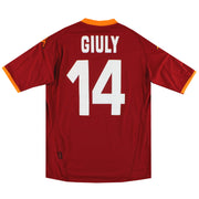 2007-08 Roma Kappa Heimtrikot Giuly #14 *Neuwertig* XL