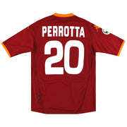 2007-08 Roma Kappa Heimtrikot Perrotta #20 *Neuwertig* XL