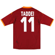 2007-08 Roma Kappa Heimtrikot Taddei #11 *Neuwertig* XL