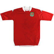 2007-08 Wales Kappa Heimtrikot *Neuwertig* L
