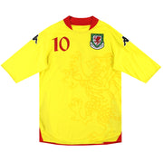 2007-08 Wales Kappa Player Issue Auswärtstrikot #10 XXL