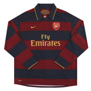 2007-08 Arsenal Nike Auswärtstrikot L/S XXL