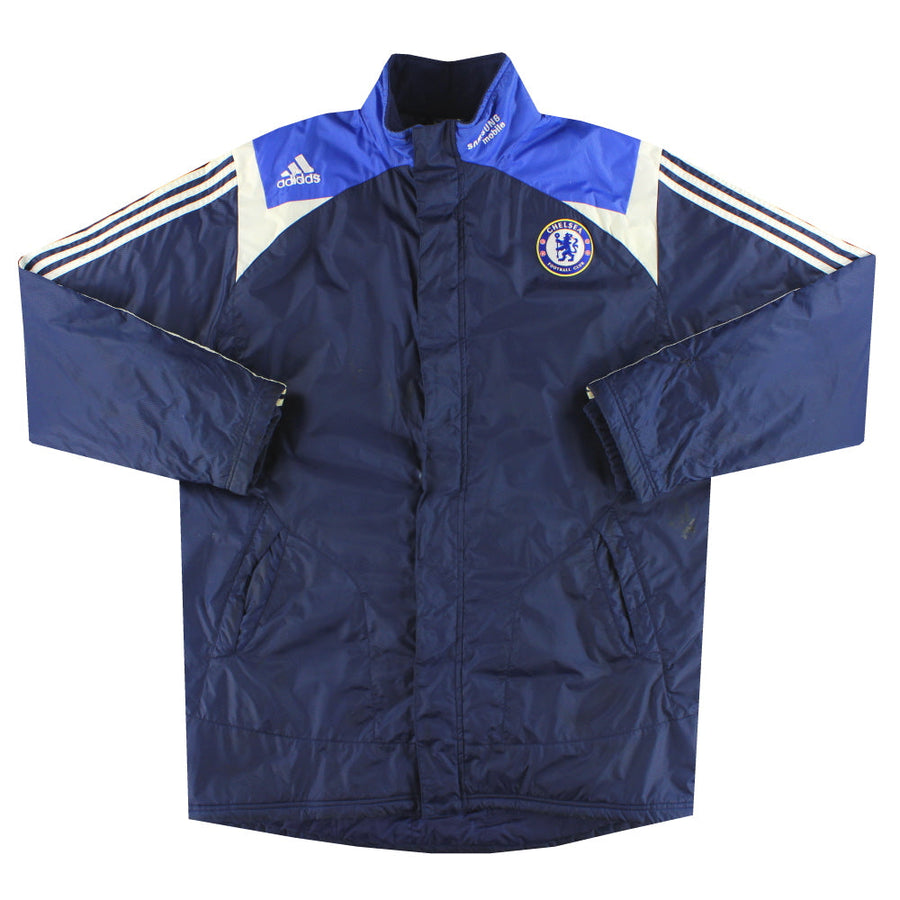2007-08 Chelsea adidas Gepolsterter Bench Coat XL
