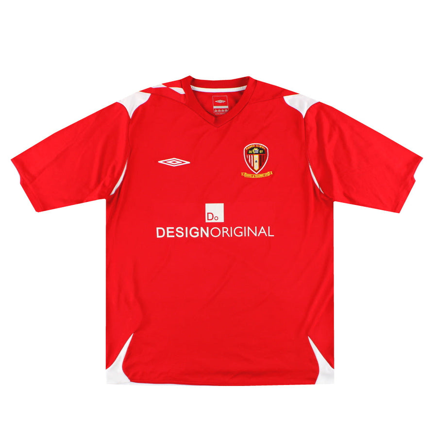 2007-08 Hayes & Yeading United Umbro Heimtrikot XL